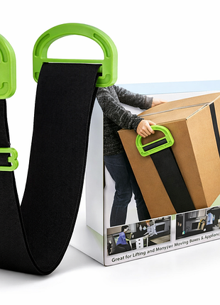 Ремінь для перенесення меблів регульований belt ly-493, для підіймання важких предметів до 200 кг