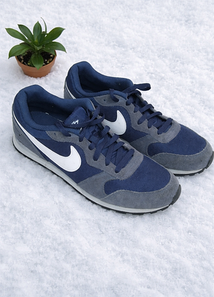 Кросівки nike md runner 2 чоловічі кроссовки найк замшеві
