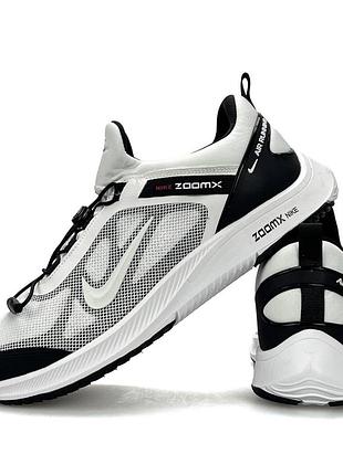 Nike air running white black 7