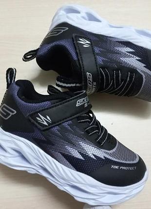 Кроссовки мокасины текстиль мал.24р.skechers вьетнам