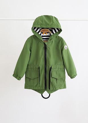 Ветровка-дождевик magbaby basil 86см 1,5роки зеленый