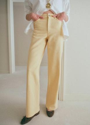 Джинси wide leg sezane