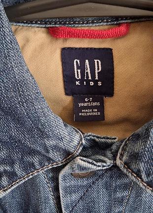 Джинсова куртка gap 6