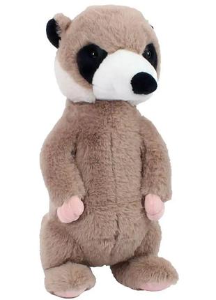 Мягкая игрушка сурикат flaffy коричневый копица (33 см)