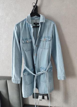 Джинсова куртка - жакет - сукня missguided s