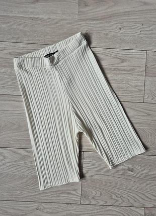 Велосипедки, шорти boohoo в рубчик