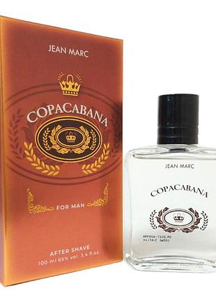 Лосьон после бритья copacabana 100 мл jean marc копакабана