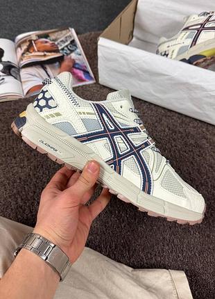 Asics gel-kahana 8 white&amp;blue