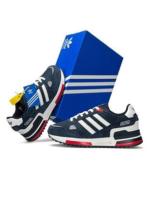 Чоловічі кросівки adidas zx 750 navy red white