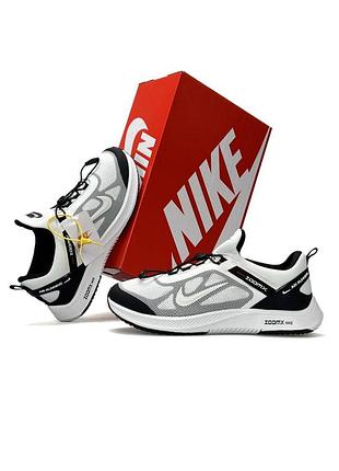 Чоловічі кросівки nike air running white black