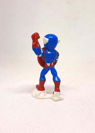 Игрушка kinder surprise 2020 - 2021 marvel heroes vv398 captain america капитан америка 4