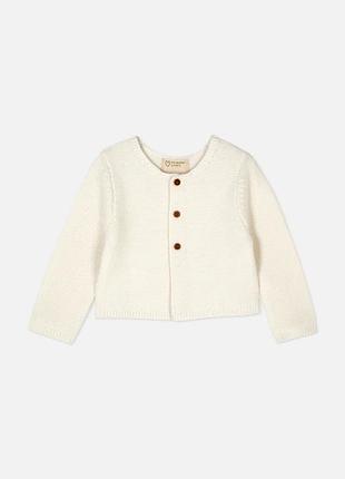 Стильная молочная кофточка primark, базовая кофточка, кардиган, кофта