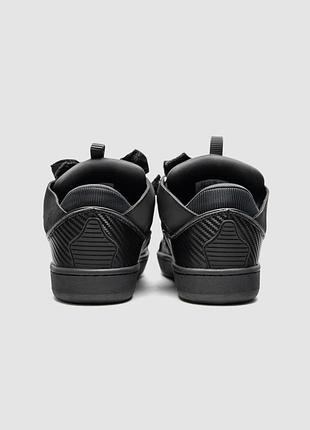 Lanvin curb sneakers black 5