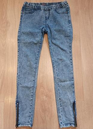 Джегенси denim co, розмір uk 8 / es 36, з блискавками знизу