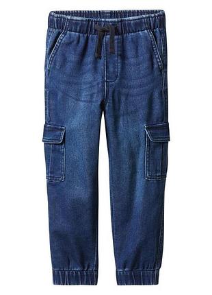 Джинсы джоггеры joggers для мальчика lupilu by kuniboo (kaufland) 483641 098-104 см (2-4 years) темно-синий