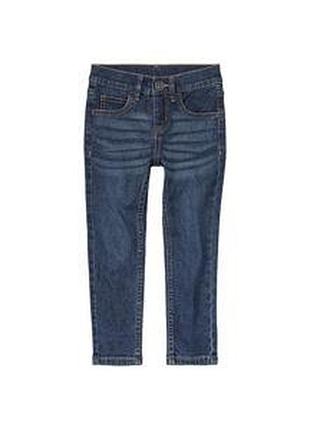 Джинси з регульованою талією для хлопчика lupilu lycra® 498016 116 см (5-6 years) темно-синій