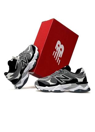 Чоловічі кросівки new balance 9060 grey black white