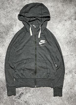 Жіноче легке базове зіп худі nike