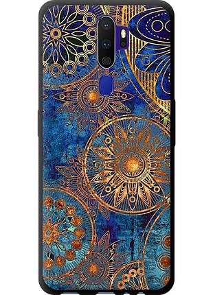 Чохол tpu на телефон oppo a5 2020 золотий візерунок "678b-1888-58250"