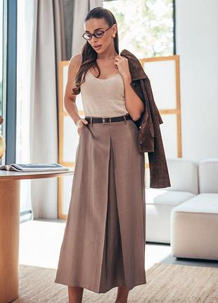 Юбка миди из качественной ткани