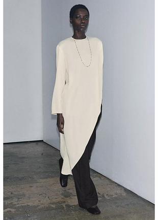 Блузка подовжена zara