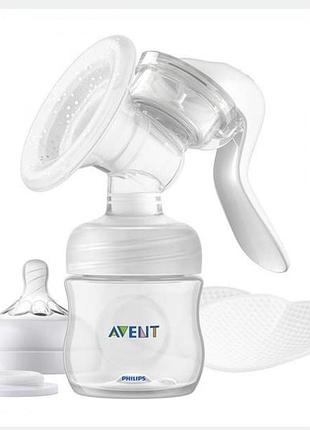 Молокоотсос avent scf 430/10 naturals (механический)