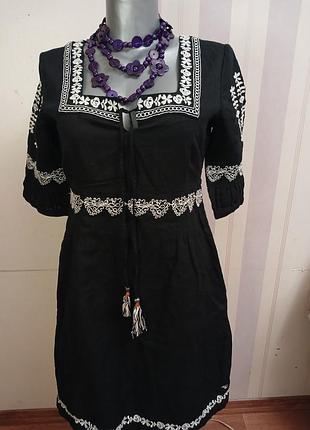 Сукня вишиванка  лляна  s m