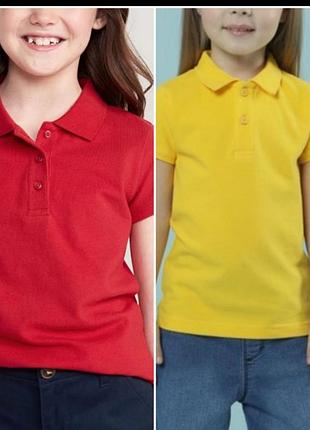 Поло,футболки для девочки 7-8 лет ( стоимость2шт)