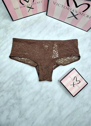 Кружевные трусики cheeky с декоративным бантиком сзади. the lacie. victoria’s secret. оригинал 🇺🇸