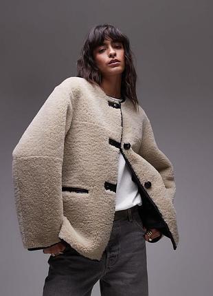 Куртка mango весна осінь тедді