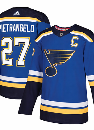 Хокейне джерси adidas st. louis blues alex pietrangelo #27 home
