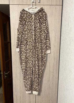 Tu  флісова піжама флісовий комбінезон  чоловічок сліп кігурумі