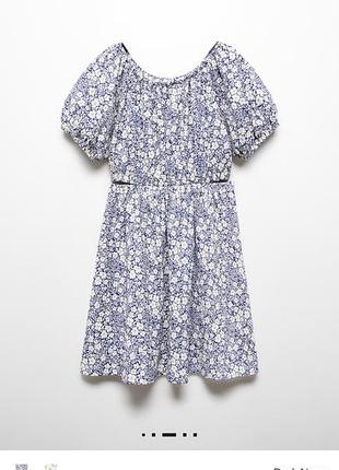 Платье mango для девочки на лето 6