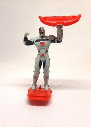 Іграшка kinder surprise justice league 2020 dv417 ліга справедливості кіборг cyborg