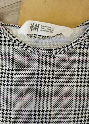 Плаття в клітинку h&m на дівчинку 4-6 років 2