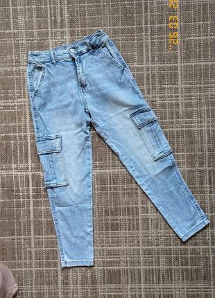 Джинсы джоггеры от zara