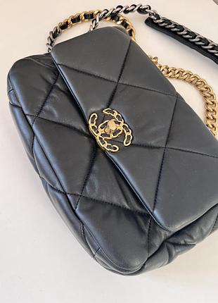 Сумка чорна chanel 6