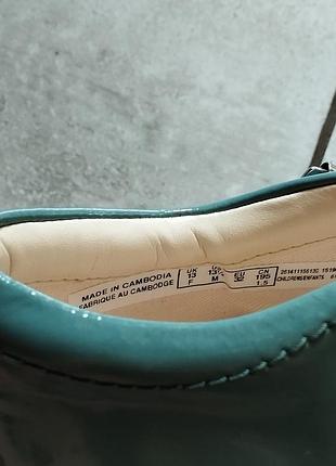 Clarks лакированные туфли на девочку 7