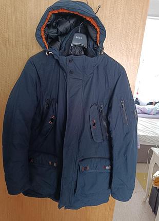 Зимняя куртка,-парка на утепление водоветронепродуваемая ткань фирмы tom tailor arctic оригинал размер l48-50 в очень хорошем состоянии все целое 5
