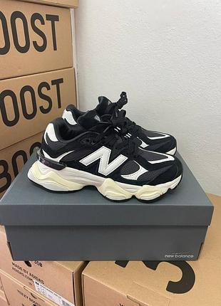 Кроссовки new balance 9060 black white