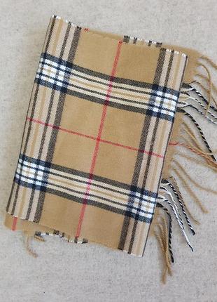 Шарф у клітинку