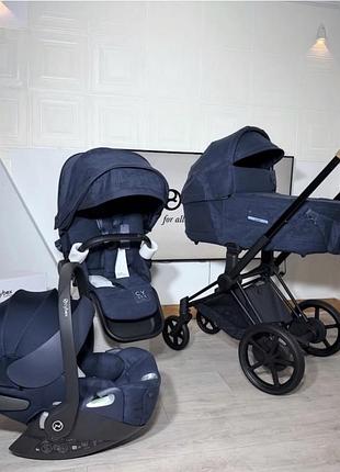 Cybex priam 2в1 rebellious denim blue 2в1