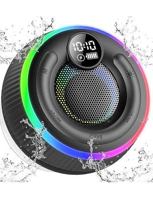 Портативная беспроводная колонка disco series с rgb-подсветкой