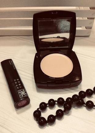 Avon крем пудра ivory porcelain nude natural beige