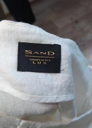Брюки лён sand 7