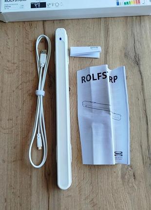 Икеа светодиодный светильник rolfstorp