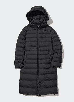 Пальто uniqlo 
довге ультра легке/ пухове
ultra-light-down
сезон - весна/осінь