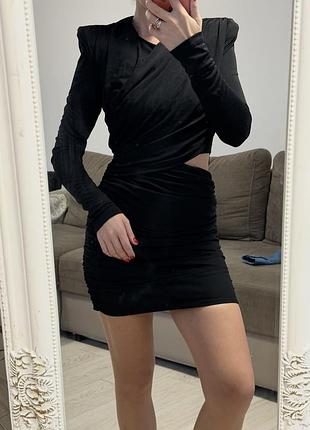 Сукня чорна zara