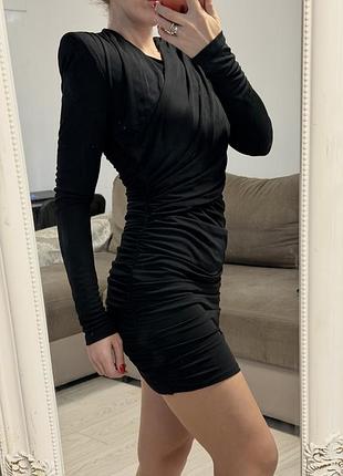 Сукня чорна zara 3