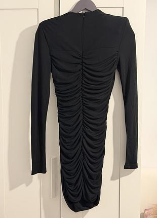 Сукня чорна zara 6